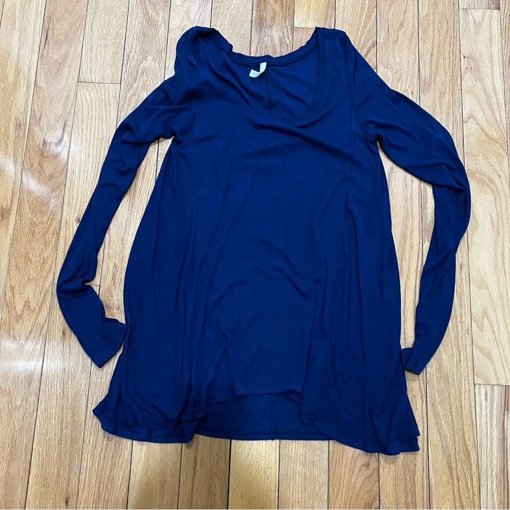 Free People Blue tunic